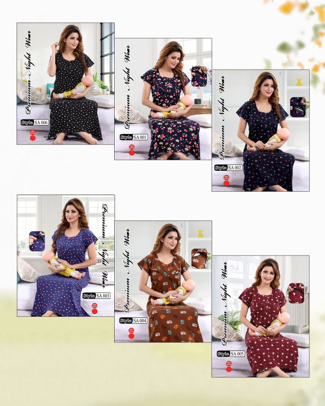 Kavyansika Premuim 304 Hosiery Cotton Night Wear Collection